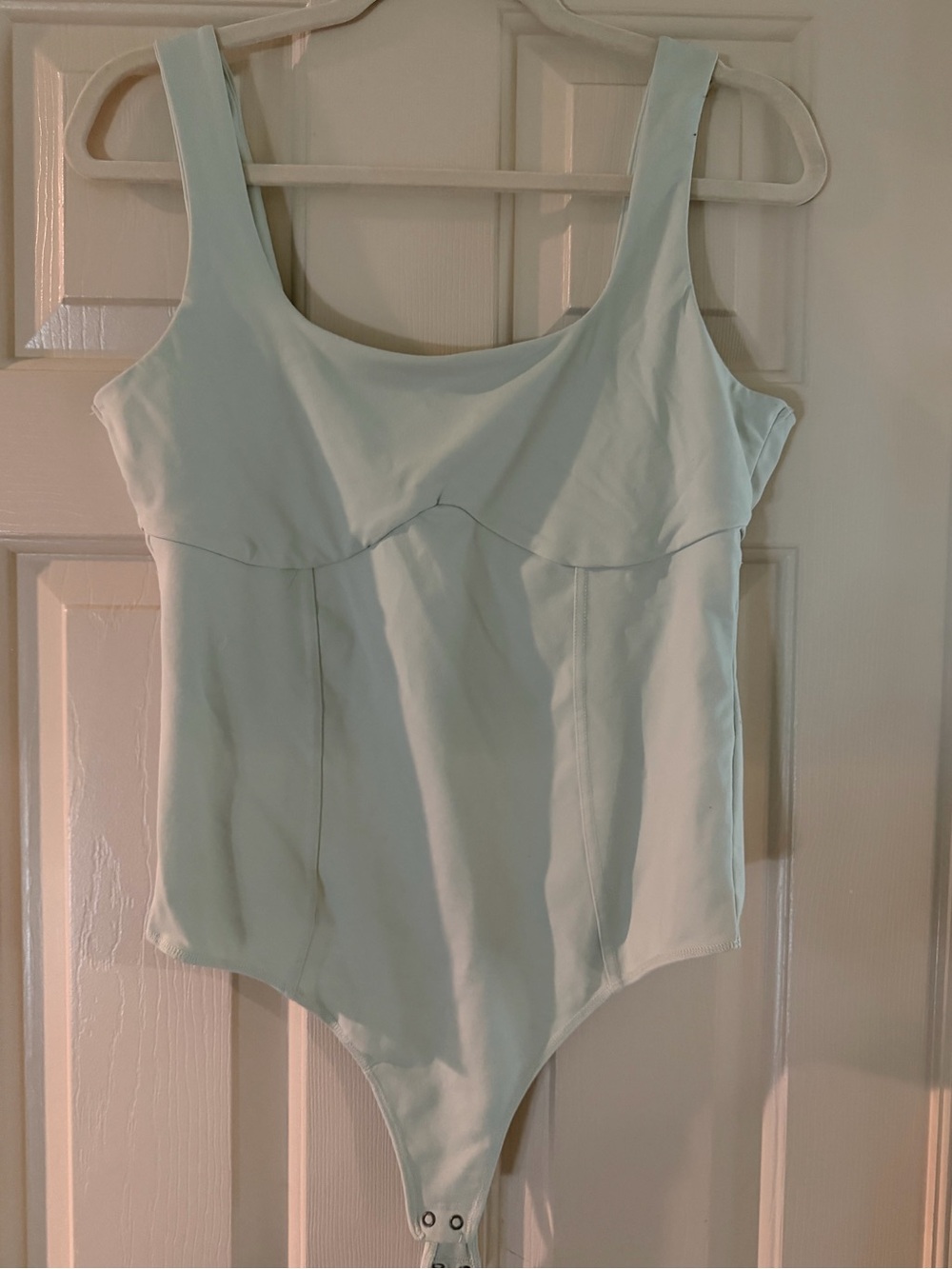 Abercrombie & Fitch womens Mint Green One-Piece Bodysuit